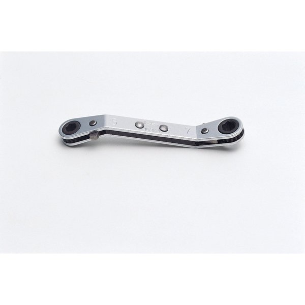 Ko-Ken Ratcheting Ring Wrench 8x9mm 6 Point 134mm, Reversible 103KM-8X9